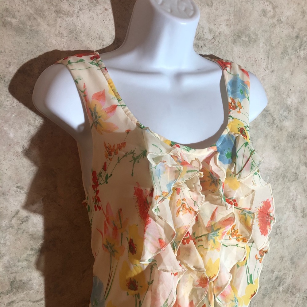 Robbie Bee Ruffle-Front Braid-Back Dress - Picture 4 of 16
